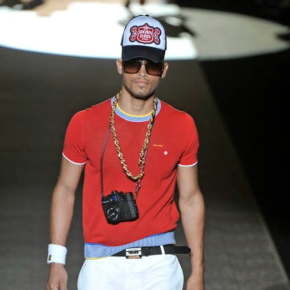 Dsquared2 Gold Rope Chain Necklace